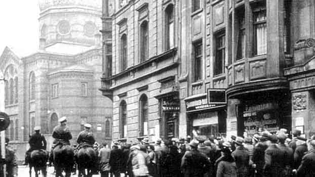 Mahnwache zum Gedenken an das Novemberpogrom