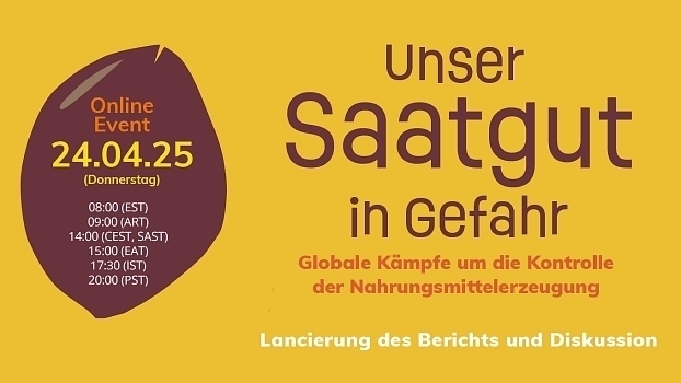 Unser Saatgut in Gefahr