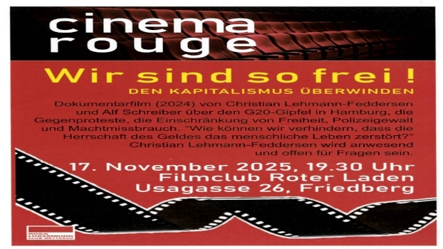 Cinema Rouge: Wir sind so frei!