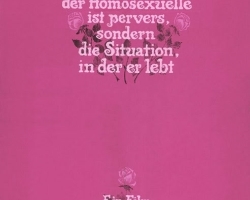 Film: Nicht der Homosexuelle ist pervers, sondern die Situation, in der er lebt
