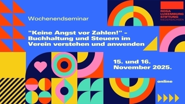 "Keine Angst vor Zahlen!" – Buchhaltung und Steuern im Verein verstehen und anwenden