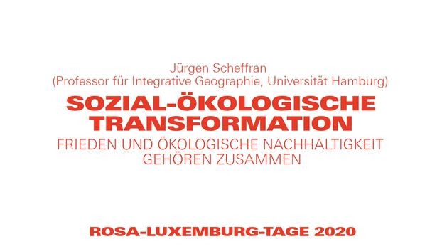 Sozial-ökologische Transformation