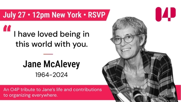 A Tribute to Jane McAlevey's Life and Work