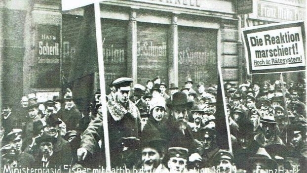 Gedenken an Kurt Eisner - erster Ministerpräsident des Freistaats Bayern