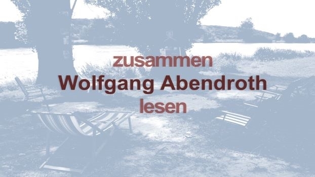 Zusammen lesen: Wolfgang Abendroth