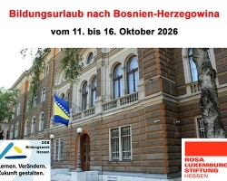 Bildungsreise nach Bosnien-Herzegowina