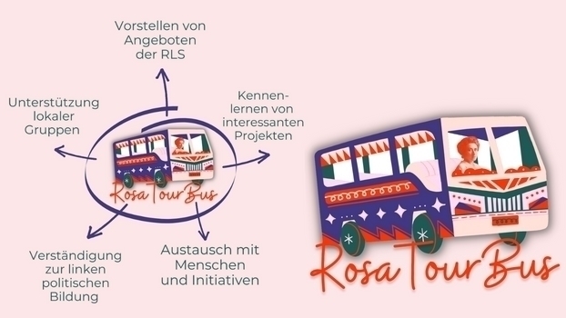 Der Rosa Tour Bus 