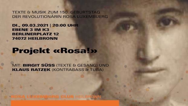 +++ Abgesagt/Verschoben +++ Projekt «Rosa!»