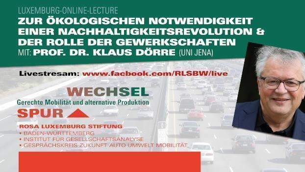 Zur ökologischen Notwendigkeit einer Nachhaltigkeitsrevolution