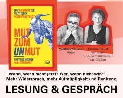 Buchvorstellung: „Mut zum Unmut“