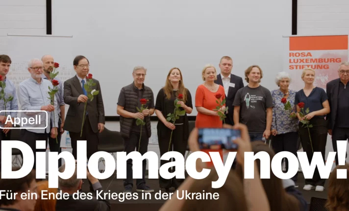 Diplomatie jetzt!