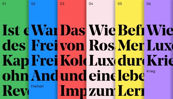 Relaunch der Website zu Rosa Luxemburg – jetzt in 11 Sprachen