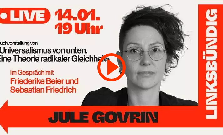 «Universalismus von unten. Eine Theorie radikaler Gleichheit»